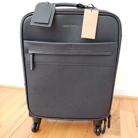 burberry rolling luggage